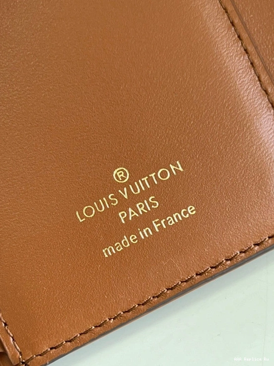 AAA Pruses Bags VUITTON LOUIS 9 PONT COMPACT WALLET 0806